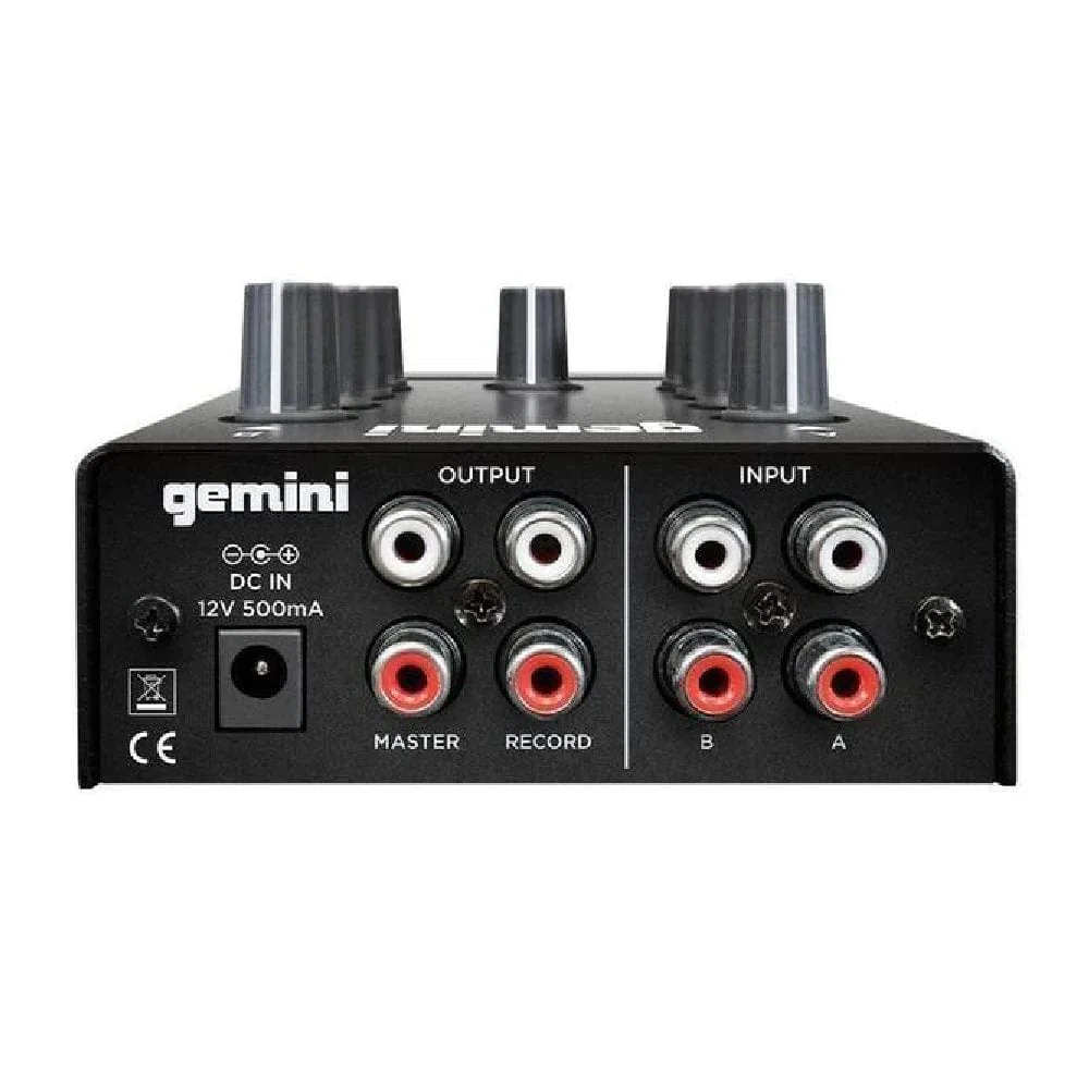 Gemini MM1 2-Channel Pocket-Sized DJ Mixer - Image 5