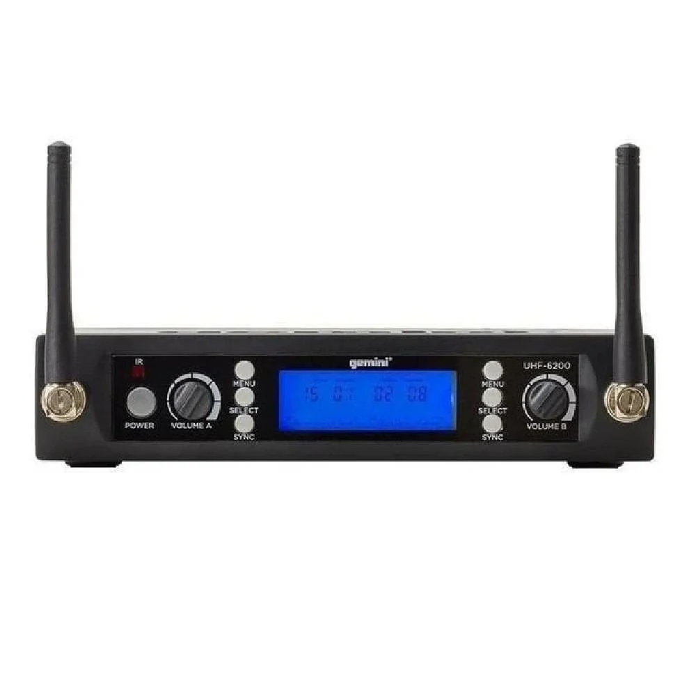 Gemini UHF 6200HL Wireless Microphone System - Image 3