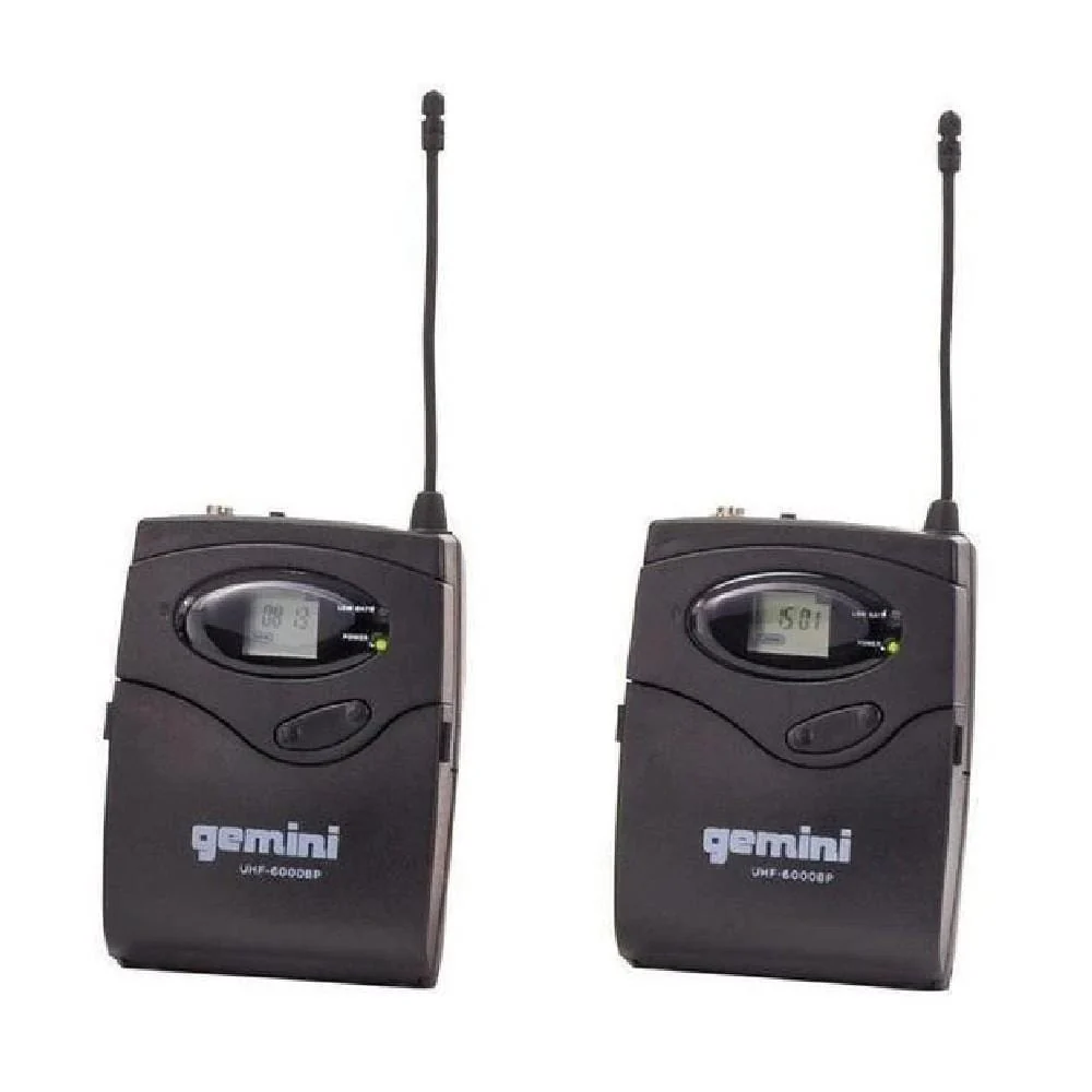 Gemini UHF 6200HL Wireless Microphone System - Image 4