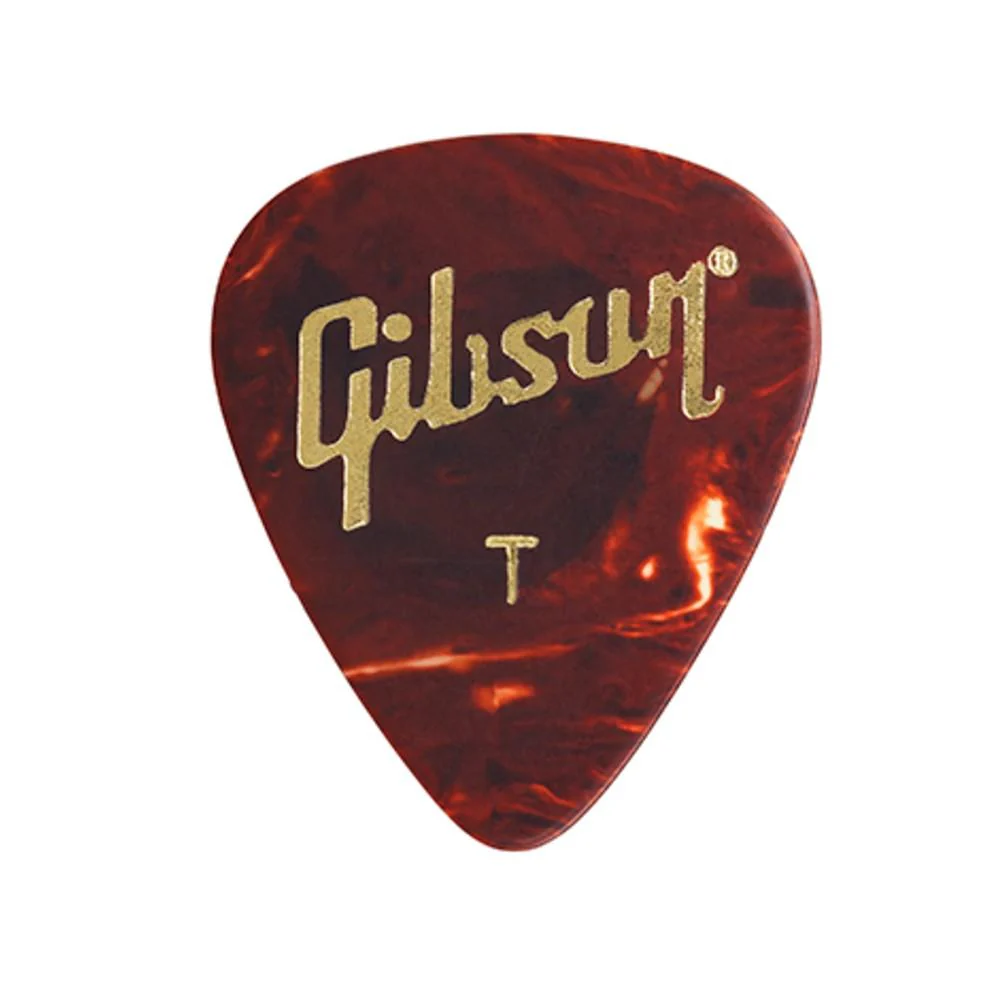 Gibson APRT12-74 Tortoise Guitar Picks- Pack of 12 - Image 7