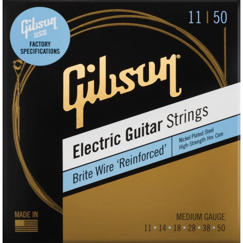 Gibson Brite Wire Reinforced Electric Guitar Strings - Image 2