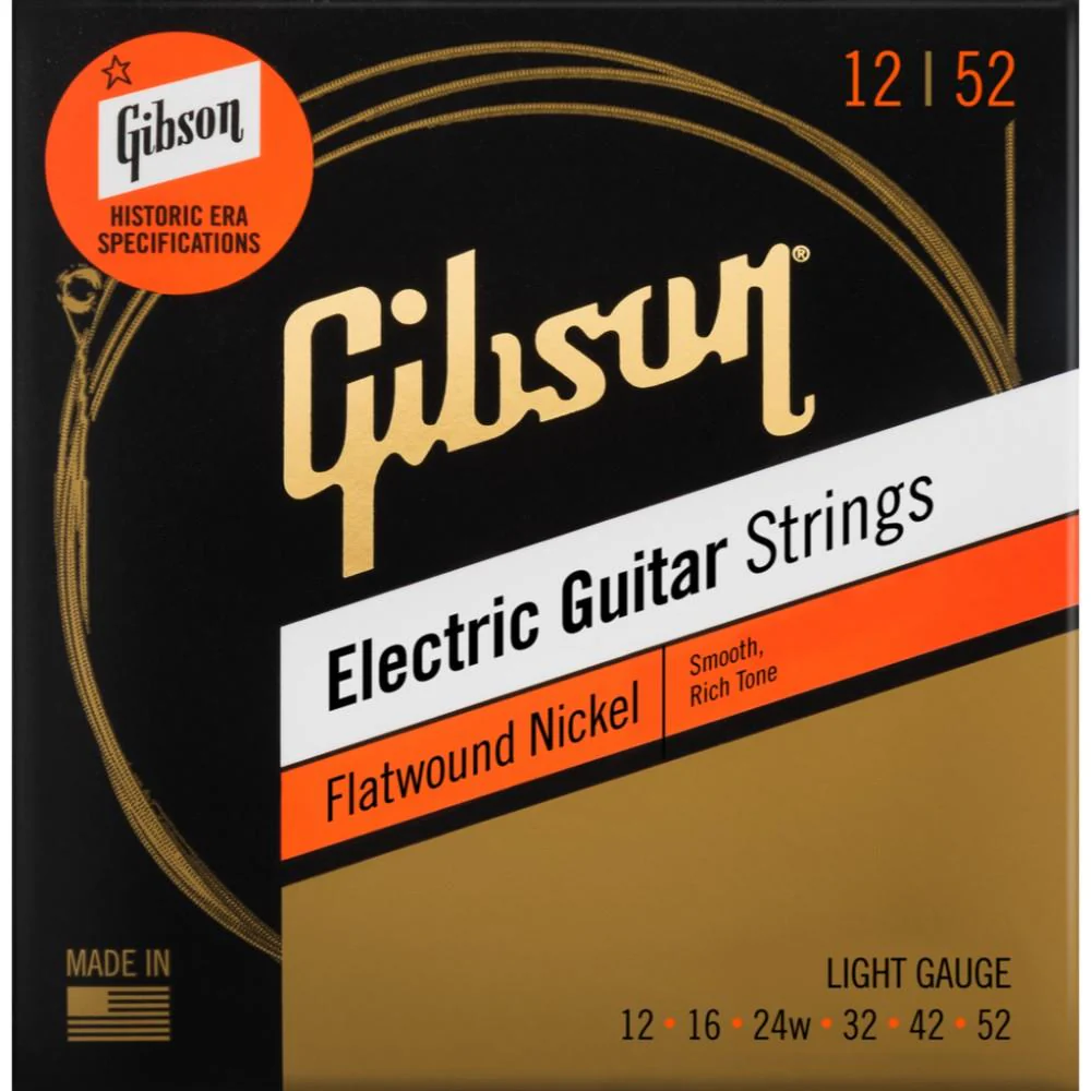 Gibson Flatwound Electric Guitar Strings - Image 2