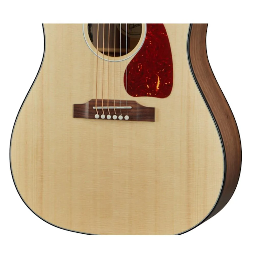 Gibson G-45 Standard Walnut 6-Strings Electro Acoustic Guitar- Antique Natural - Image 2