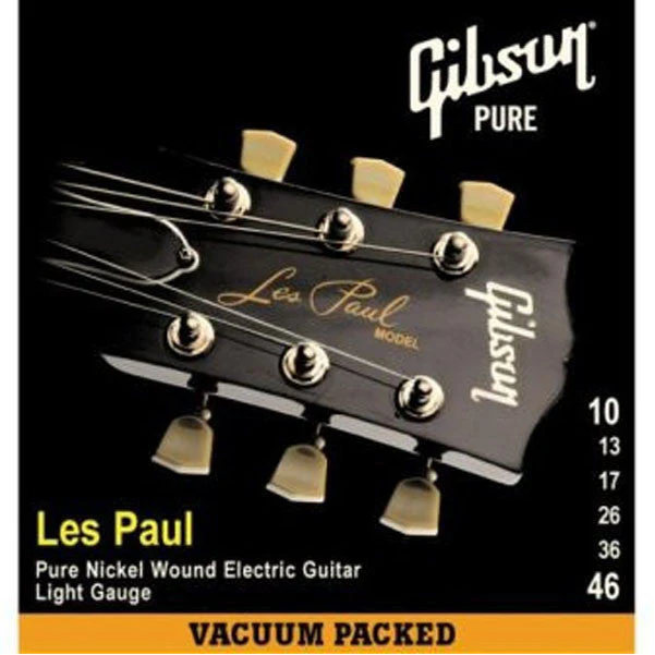 Gibson SEG-LP10 Les Paul Electric Guitar Strings - 0.010-0.046