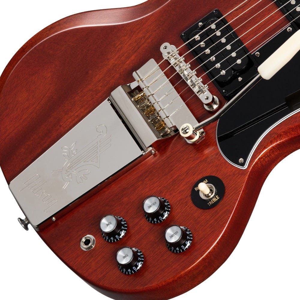 Gibson SG Standard '61 Faded Maestro Vibrola Electric Guitar - Image 3