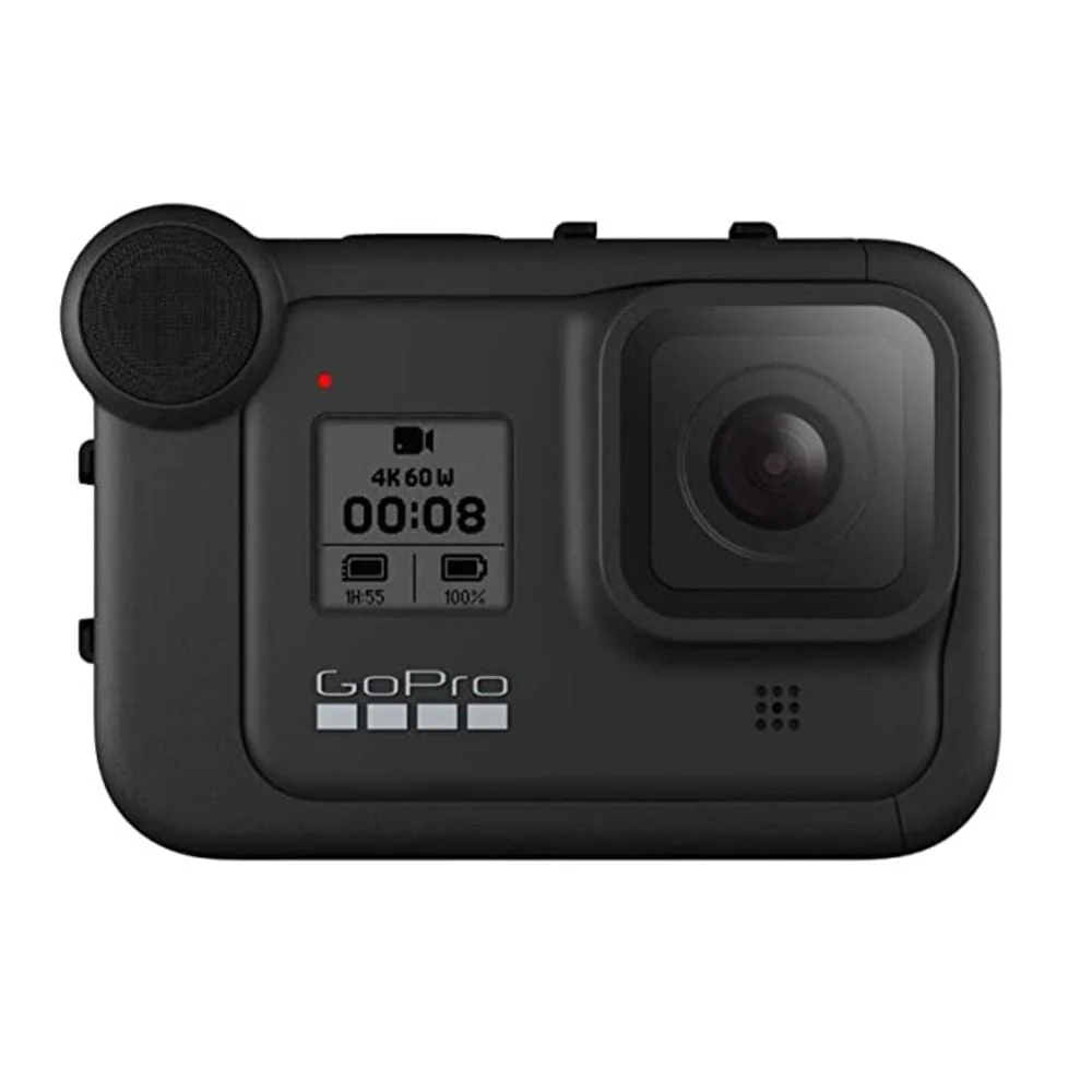 GoPro Hero 8 Hypersmooth Streamlined 4k Action Camera Media Mod - Black with 2 Year Warranty