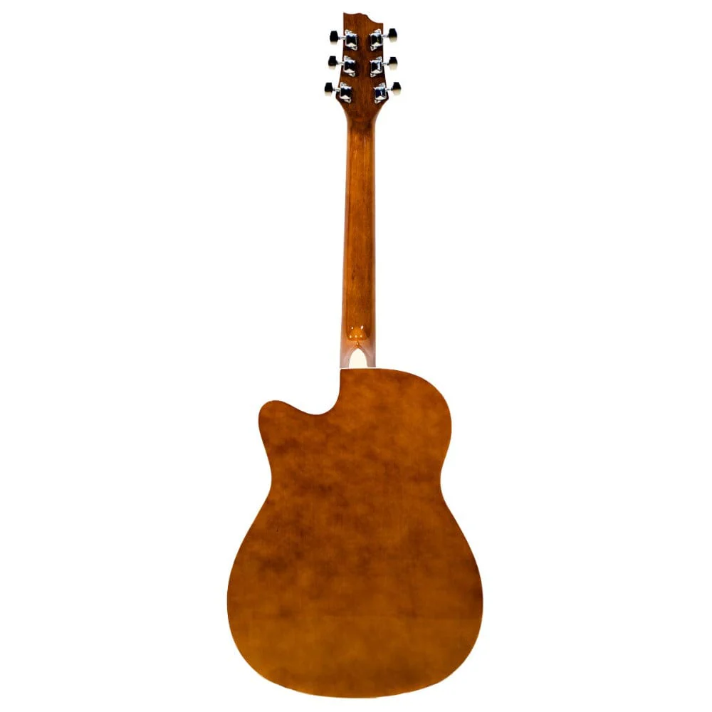 Granada GL112C-F Medium Cutaway 6 String Acoustic Guitar - Image 4