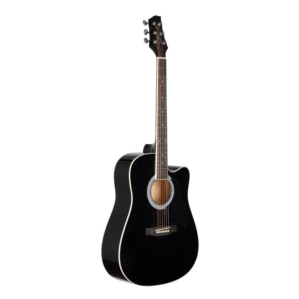 Granada GL113D-C 6 String Cutaway Acoustic Guitar - Image 4