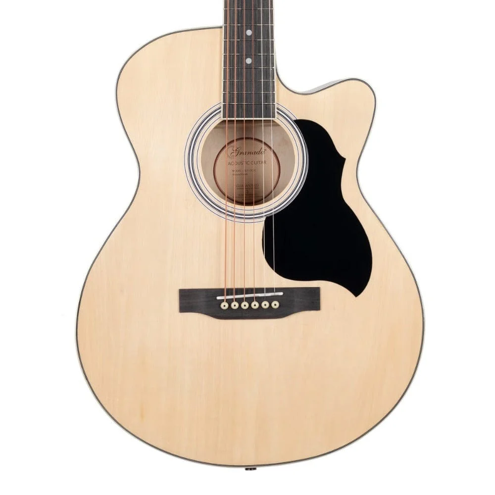 Granada GL113O-C 6 String Cutaway Acoustic Guitar - Image 9