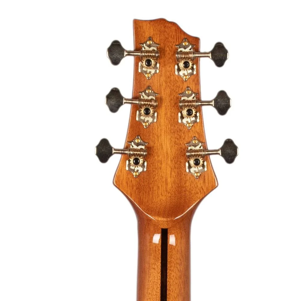 Granada GS355A-CEQ 6 String Electro Acoustic Guitar with Fishman Pickup - Natural Gloss - Image 6