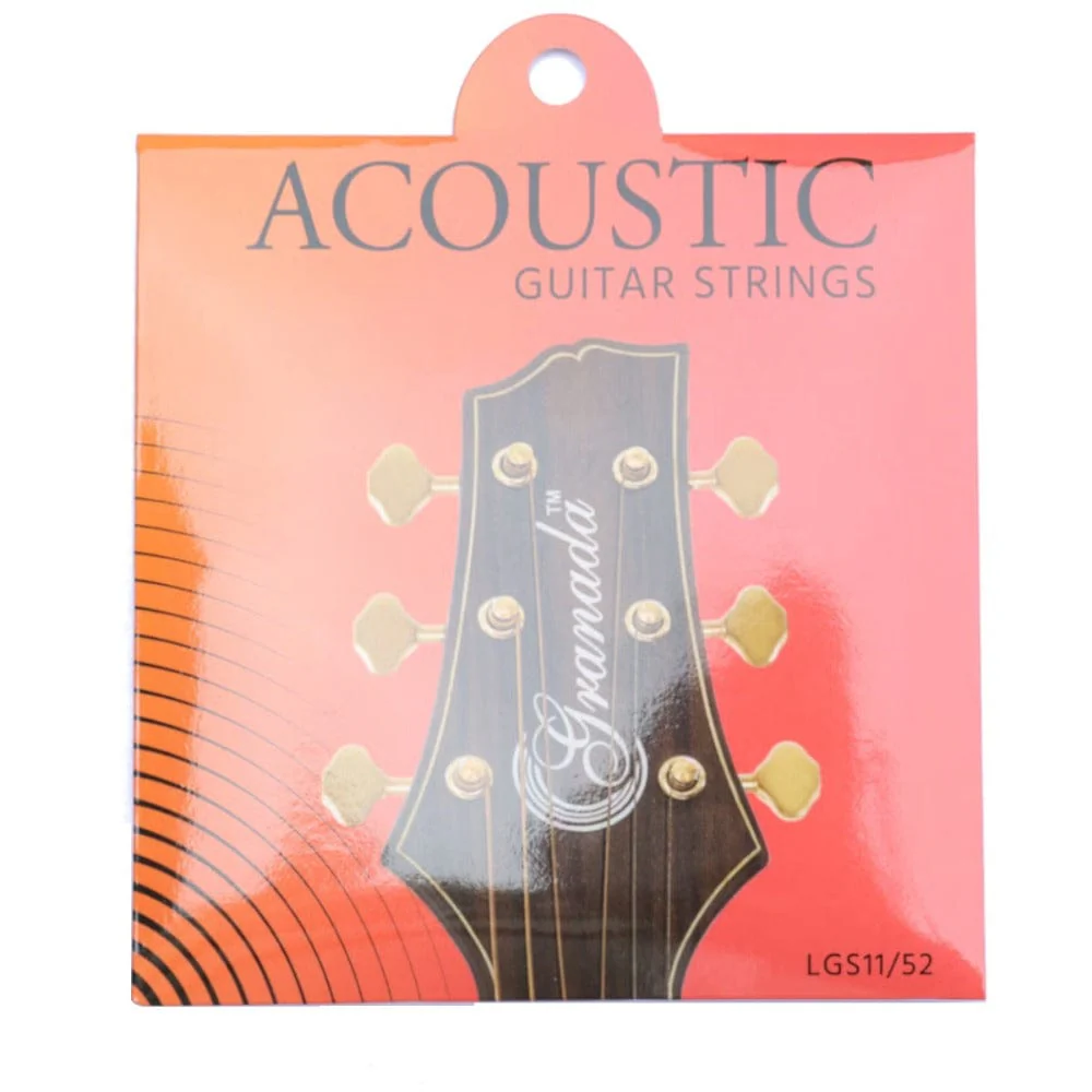 Granada LGS11-52 Acoustic Guitar String Set - 0.011- 0.052