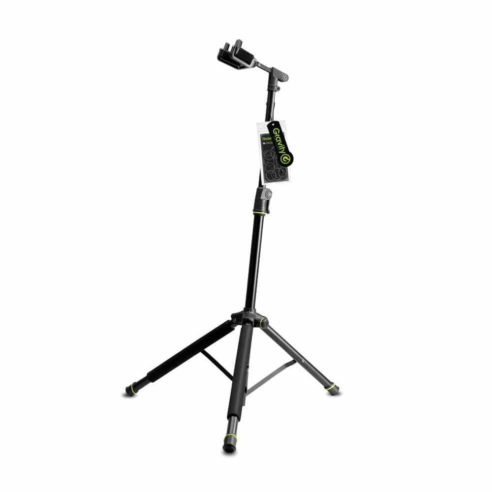 Gravity GGS01NHB Foldable Guitar Stand with Neck Hug