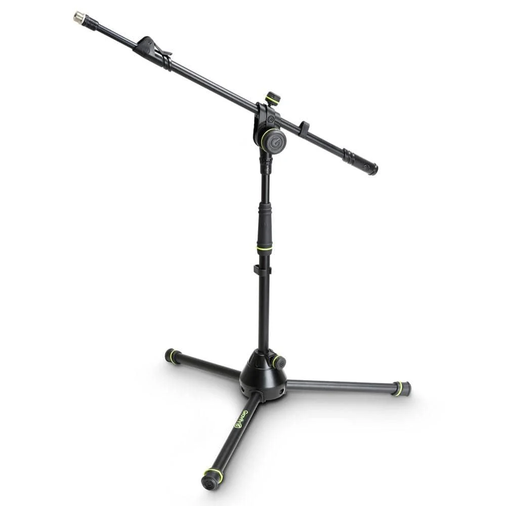 Gravity Short Microphone Stand with Folding Tripod Base and Adjustment Telescoping Boom - Image 2