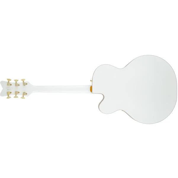 Gretsch G6136T Falcon Players Edition Electric Guitar - White - Image 2