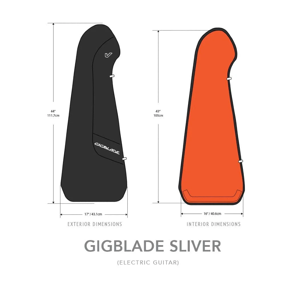 Gruv Gear EDGE EG BLK Gig Blade Edge Electric Guitar Gigbag - Black - Image 3