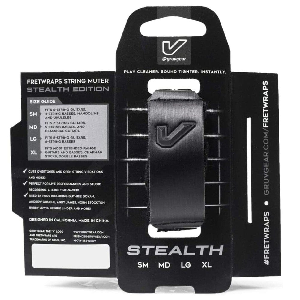 Gruv Gear FW1 STL Stealth Edition Fret Wraps String Muter - Image 3