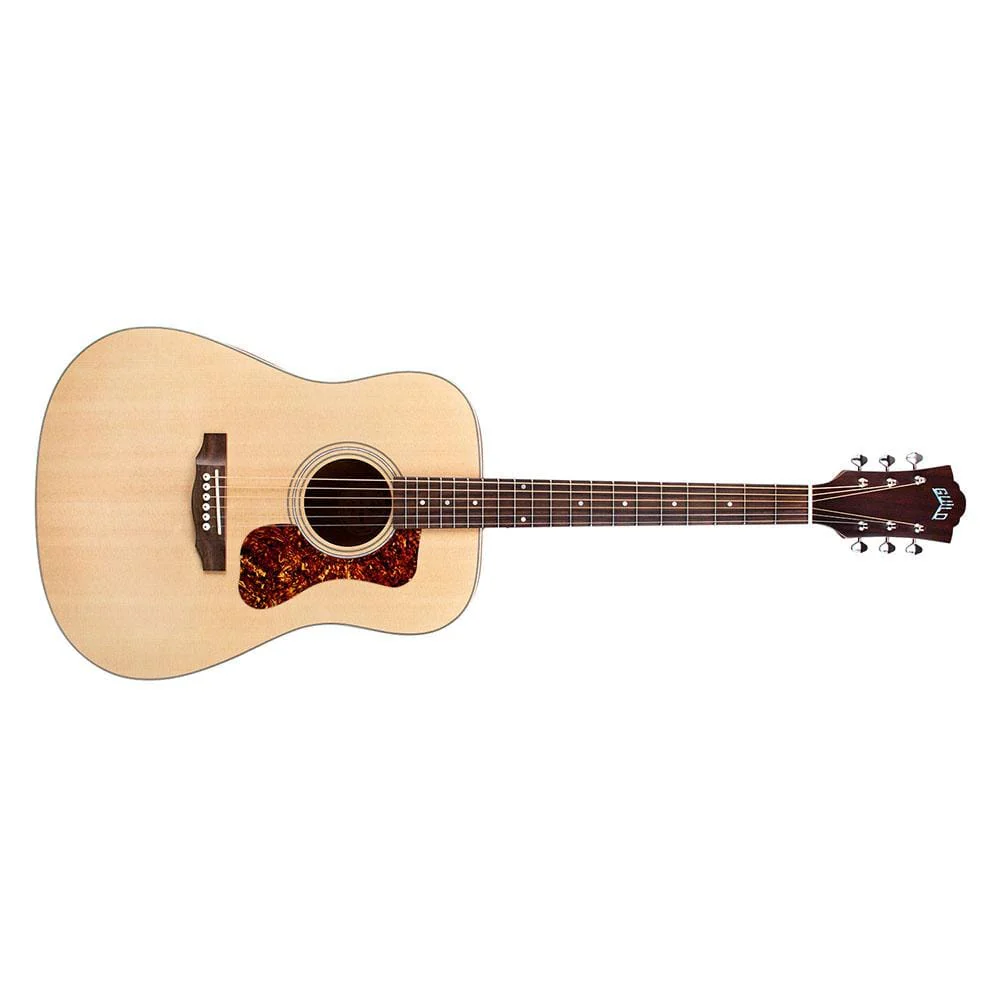 Guild D-240E Ltd Flamed Mahogany Electro Acoustic Guitars - Natural