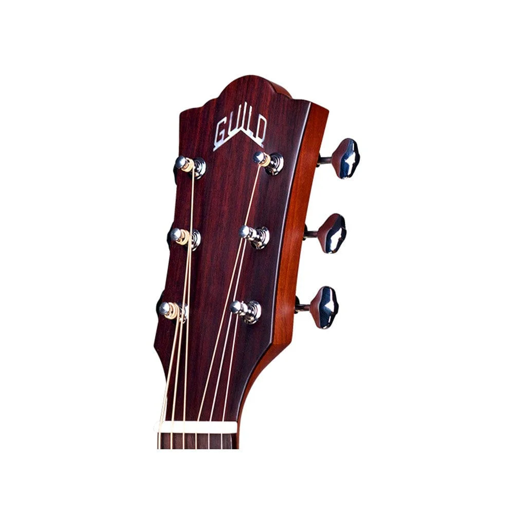 Guild Jumbo Junior 6 String Electro Acoustic Guitar - Natural - Image 5