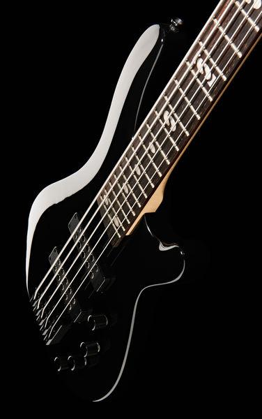 Harley Benton B-550 Black Progressive Series Bass Guitar - Image 11