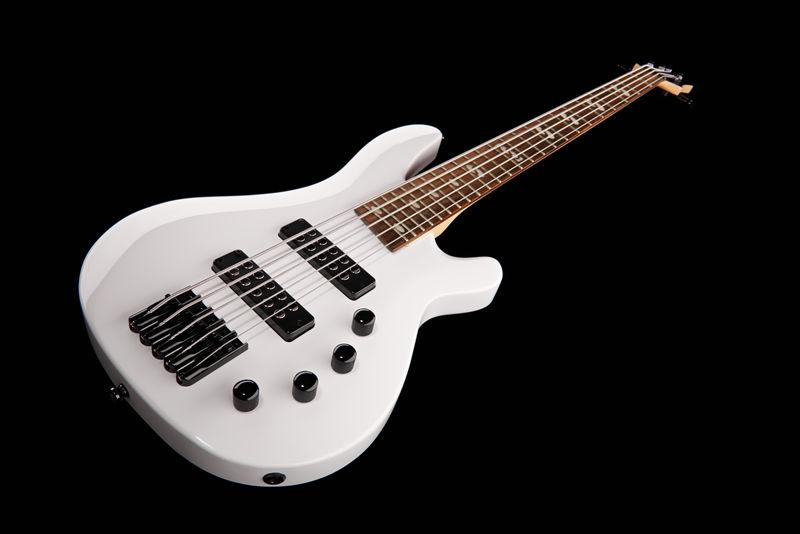 Harley Benton B-550 White Progressive Series - Image 11