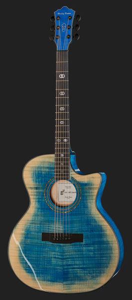 Harley Benton EAX-500TL Faded Blue - Image 2