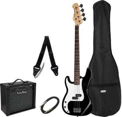 Harley Benton HBP120BK LH Bundle 1