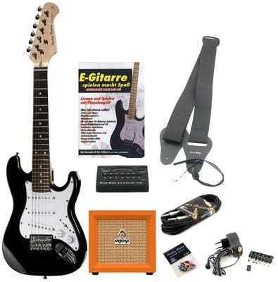 Harley Benton Junior Guitar Set 2 BK RW