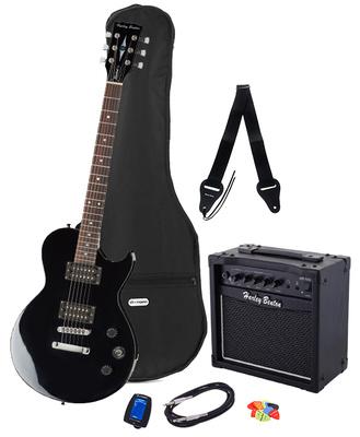 Harley Benton SC-200 BK Student Serie Bundle