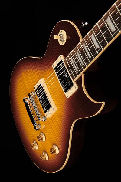 Harley Benton SC-550 Faded Tobacco Flame - Image 11