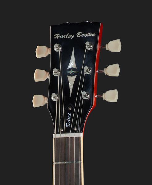 Harley Benton SC-550 Paradise Amber Flame - Image 6