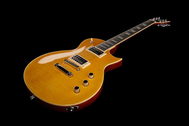 Harley Benton SC-Custom Lemon Flame - Image 10