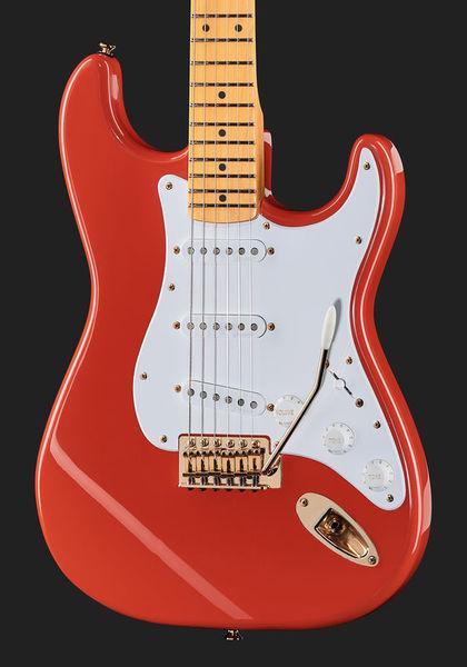 Harley Benton ST-59HM Fiesta Red Tribute - Image 4