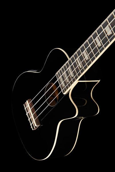 Harley Benton UK-L100E BK Soprano Ukulele - Image 11