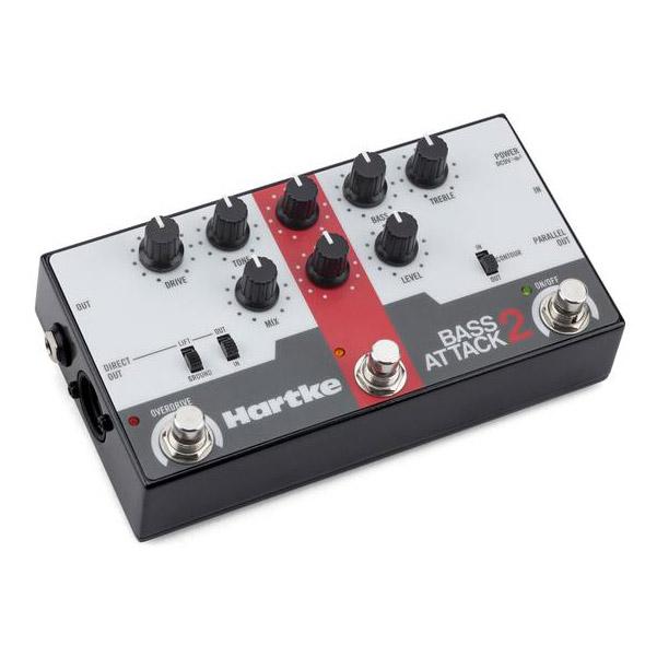 Hartke Bass Attack 2 Pre-Amp/Direct Box with Overdrive