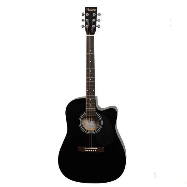 Havana 41 Inch Cutaway Acoustic Guitar - Image 4