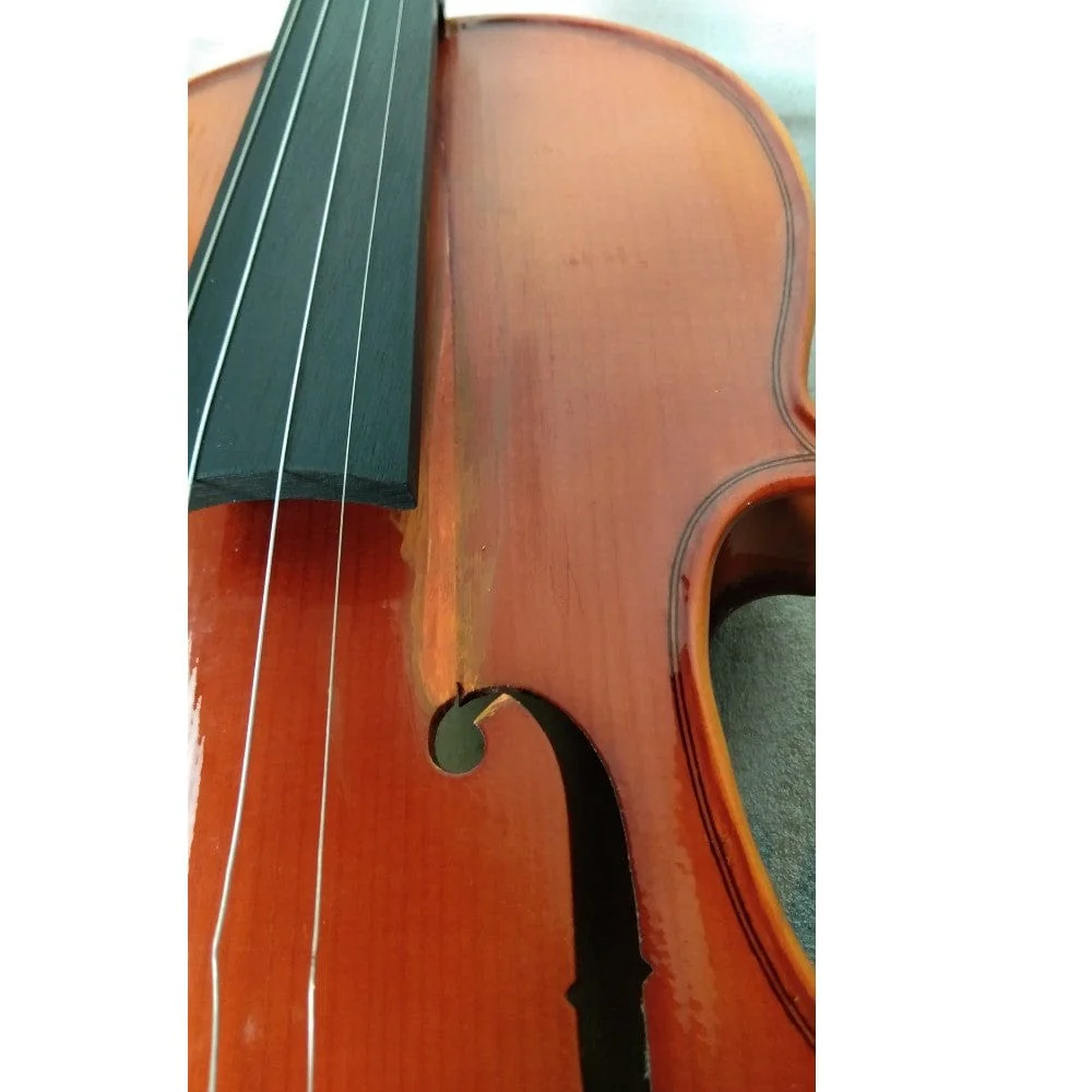 Havana MV1412F Violin with Ebony Pegs - Open Box B Stock - Image 3