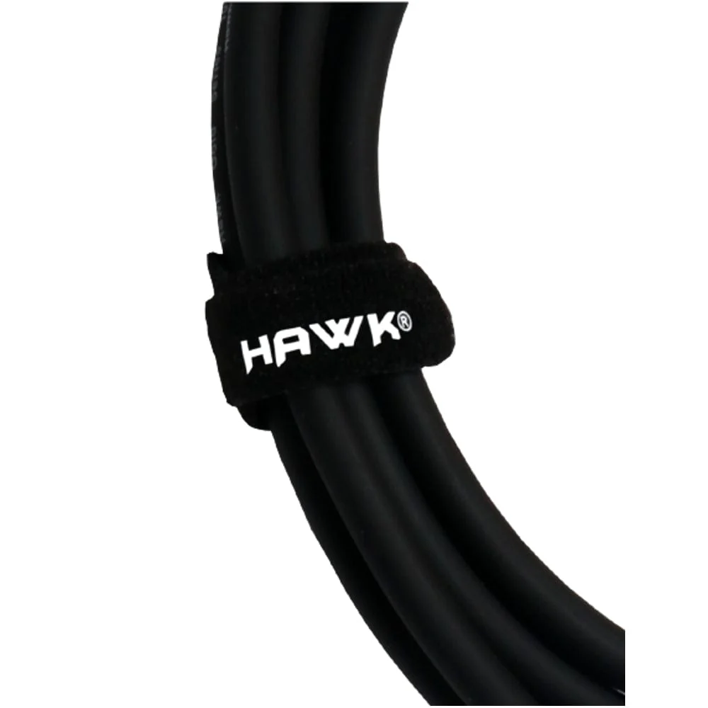 Hawk SXFG-033 Gold Series XLR Male to XLR Female Microphone Cable With Cable Tie - Image 2
