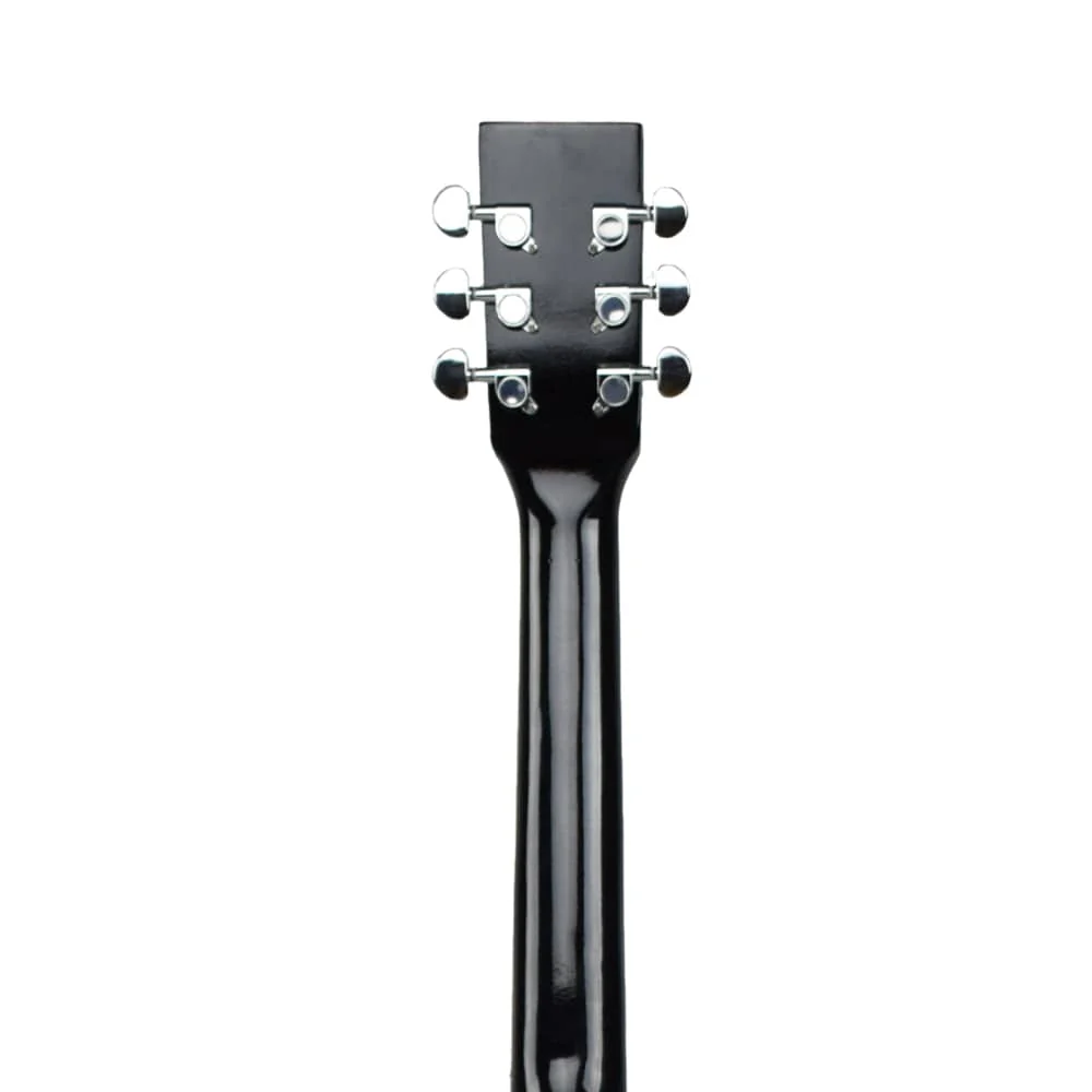 Henrix 38C 38 Inch Cutaway Acoustic Guitar with Dual Action Truss Rod, Gigbag, Picks, String Set, Strap, Cloth & Ebook - Image 105