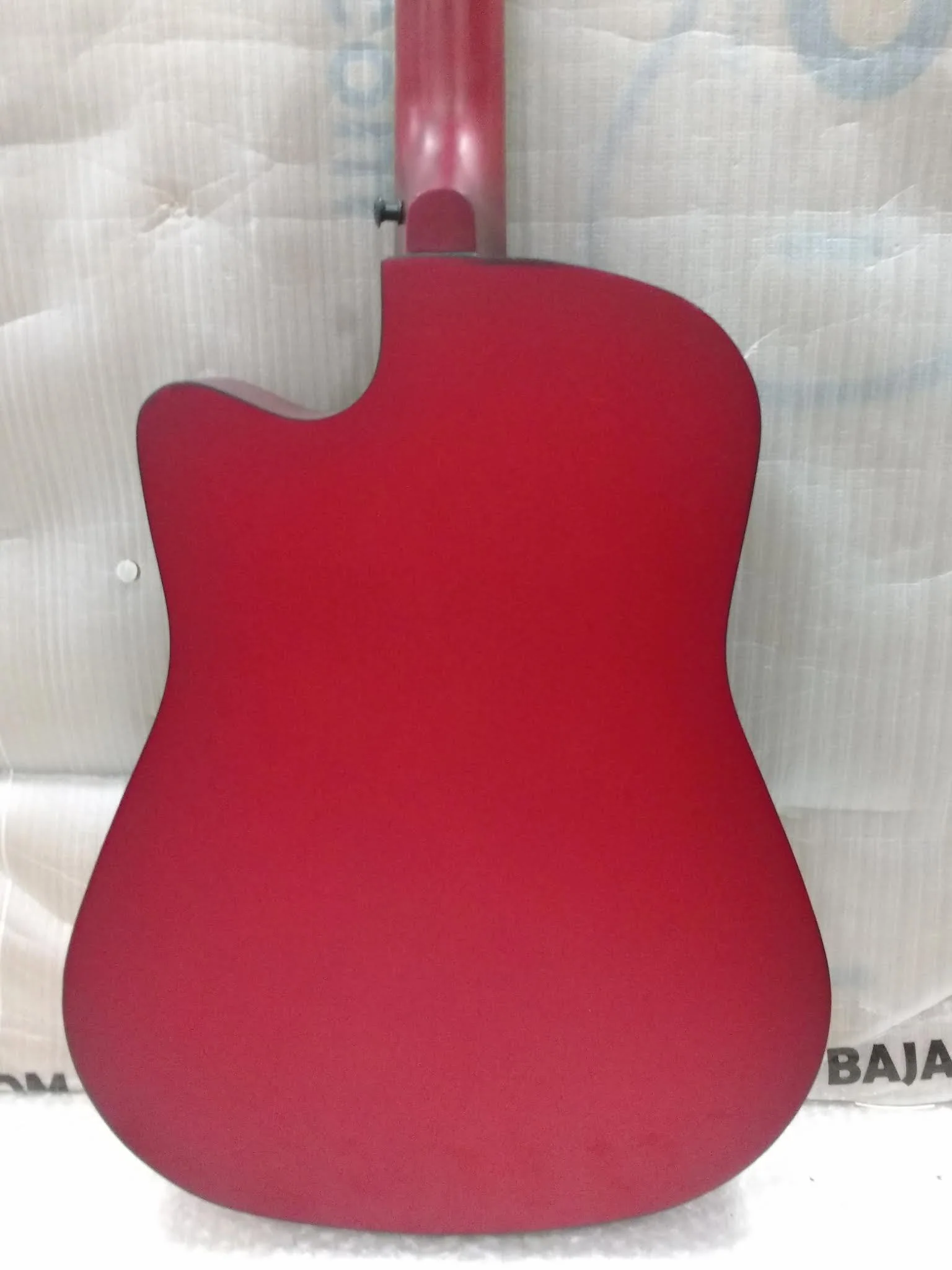 Henrix 38C Cutaway Acoustic Guitar - Red Burst - Open Box - Image 4