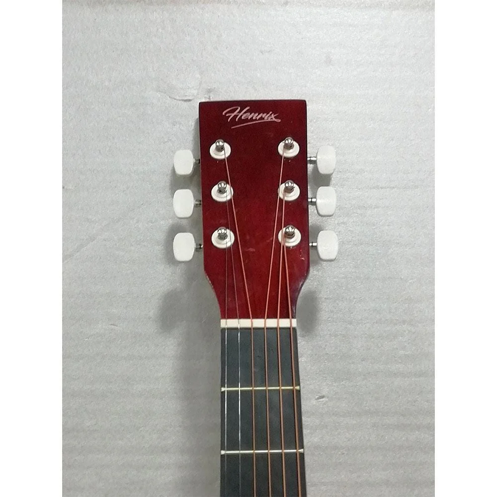 Henrix 38C Cutaway Left-Handed Acoustic Guitar - Open Box B Stock - Image 29