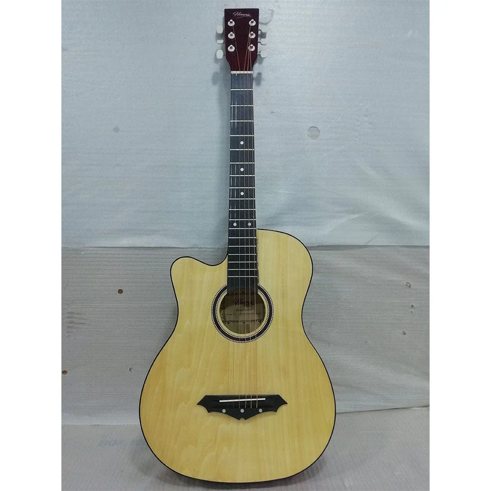 Henrix 38C Cutaway Left-Handed Acoustic Guitar - Open Box B Stock - Image 71