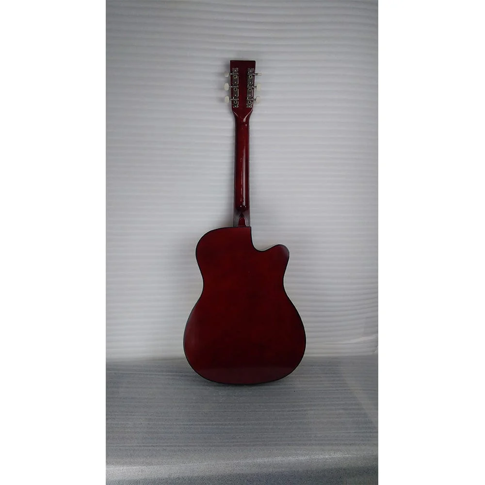 Henrix 38C Cutaway Left-Handed Acoustic Guitar - Open Box B Stock - Image 90