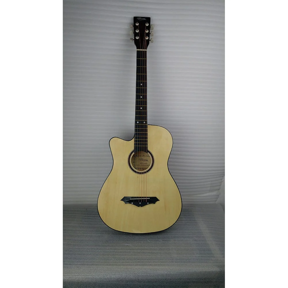 Henrix 38C Cutaway Left-Handed Acoustic Guitar - Open Box B Stock - Image 91