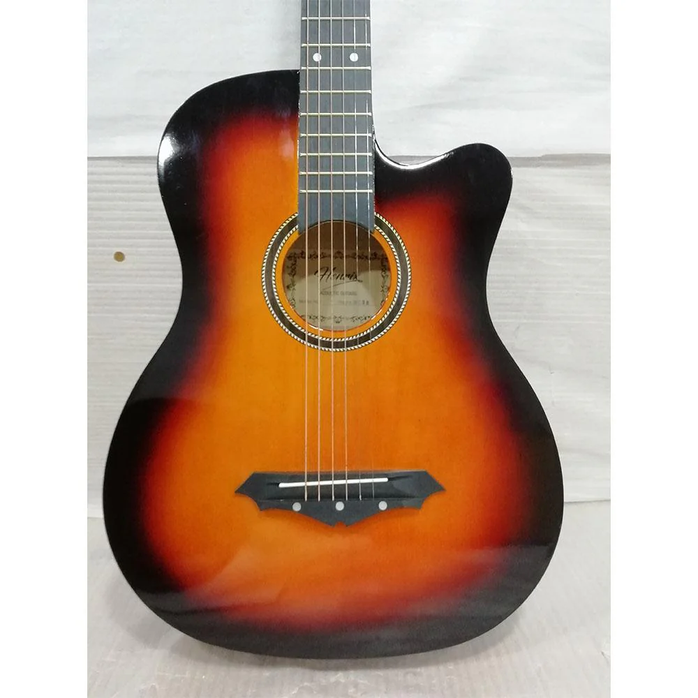 Henrix 38C Cutaway Acoustic Guitar - Open Box B Stock - Image 37