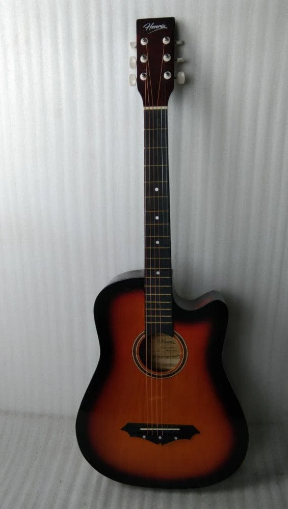 Henrix 38C Cutaway Acoustic Guitar - Open Box B Stock - Image 14