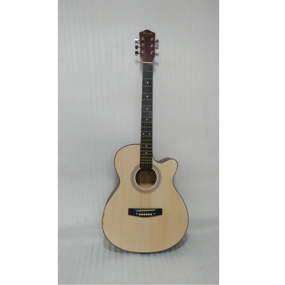 Henrix 40C 40-Inch Cutaway Acoustic Guitar - Open Box B Stock - Image 21
