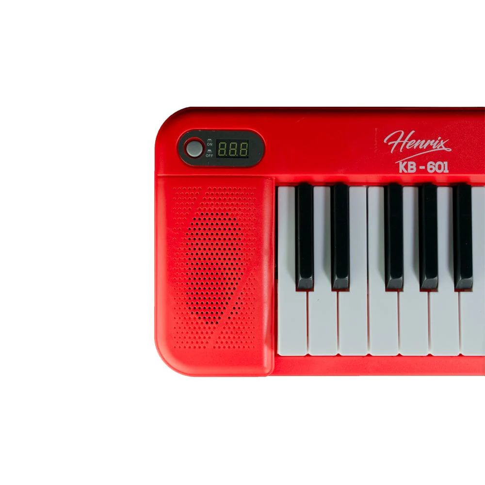 Henrix KB-601 Portable 61 Full Size Keys Keyboard with Adapter and Microphone - Image 19