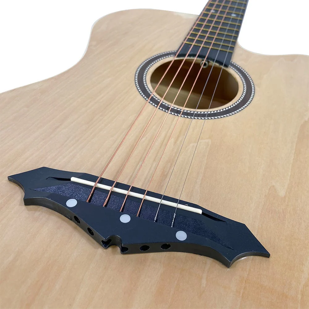 Henrix PRO 38C 38 Inch 6 String Cutaway Acoustic Guitar - Image 23