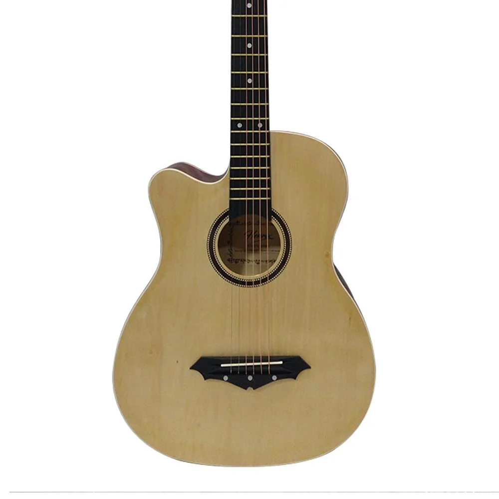 Henrix PRO 38 Inch 6 String Cutaway Acoustic Guitar - Left Handed - Open Box - Image 3