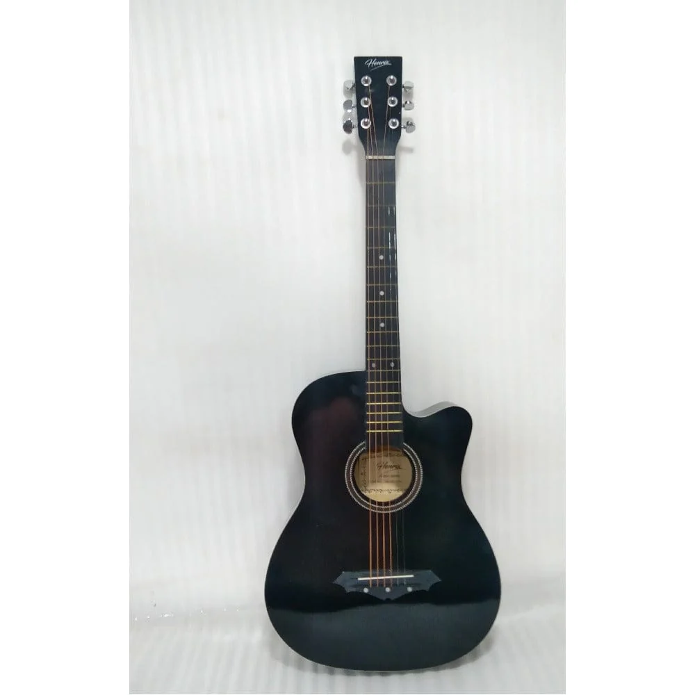 Henrix 38C Cutaway Acoustic Guitar - Open Box B Stock - Image 43